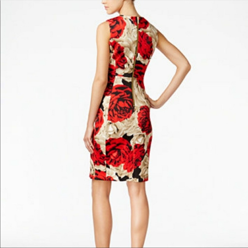 Calvin Klein floral dress